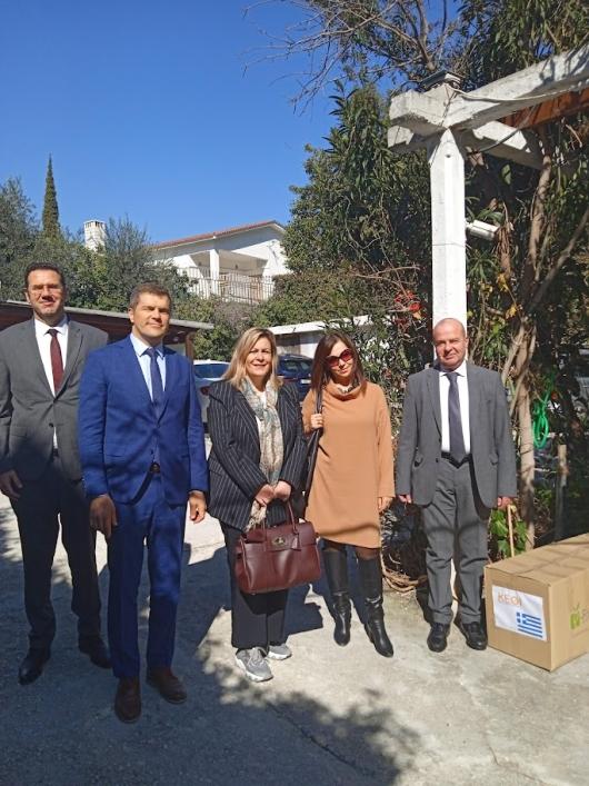 Δωρεά ΚΕΘΙ ειδών 1ης ανάγκης σε σεισμόπληκτους Νότιας Τουρκίας