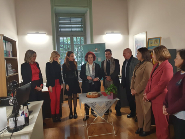 Κοπή Πρωτοχρονιάτικης Βασιλόπιτας στο ΚΕΘΙ